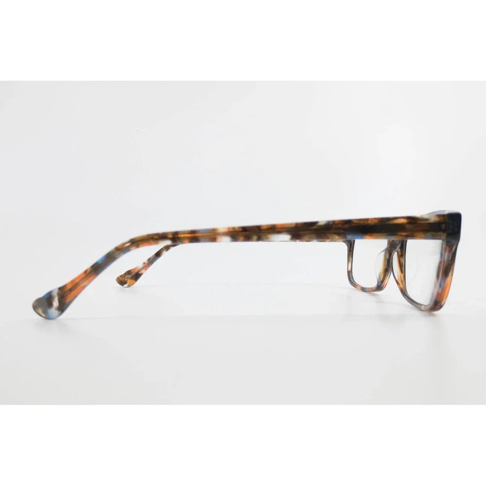 Chelsea Morgan CM 202238 HV/BLU Tortoise Blue Rectangular Eyeglasses 52-16-140